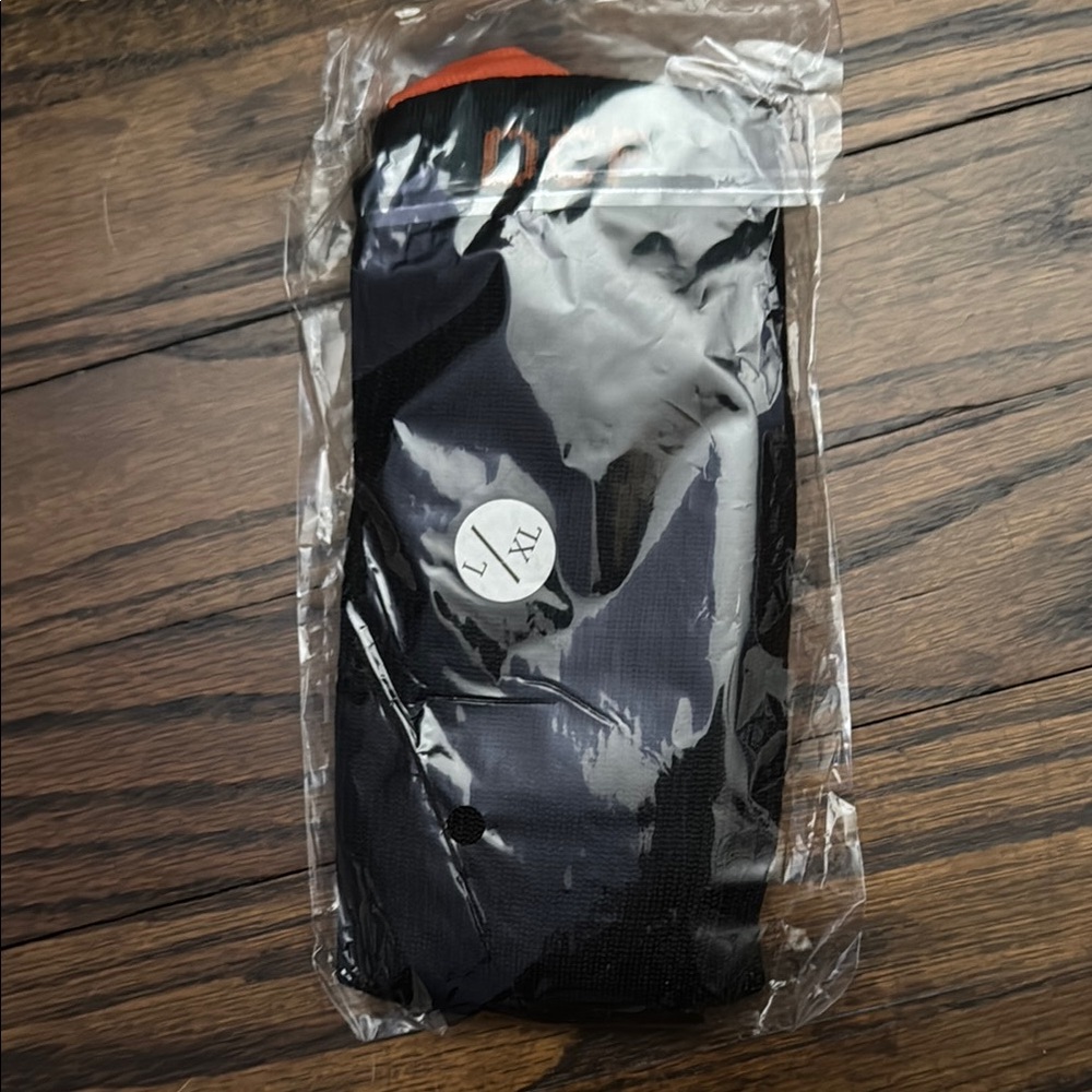 Black and orange L/XL compression Socks